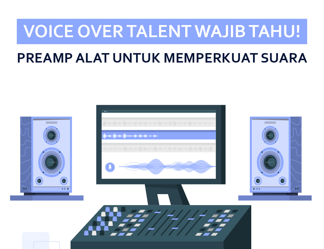 Voice Over Talent Wajib Tahu! Preamp, Alat untuk Memperkuat Suara